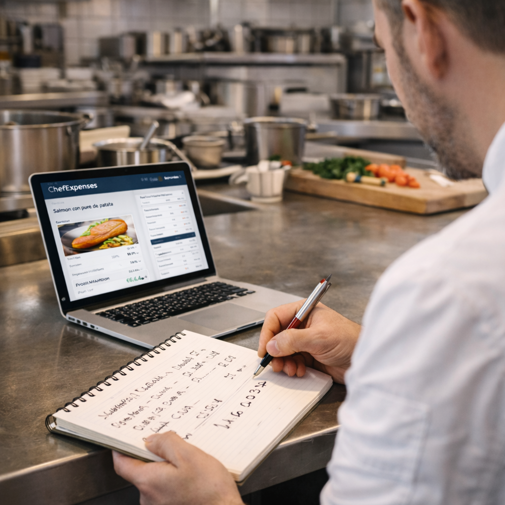 ChefExpenses: control de márgenes y coste real del plato