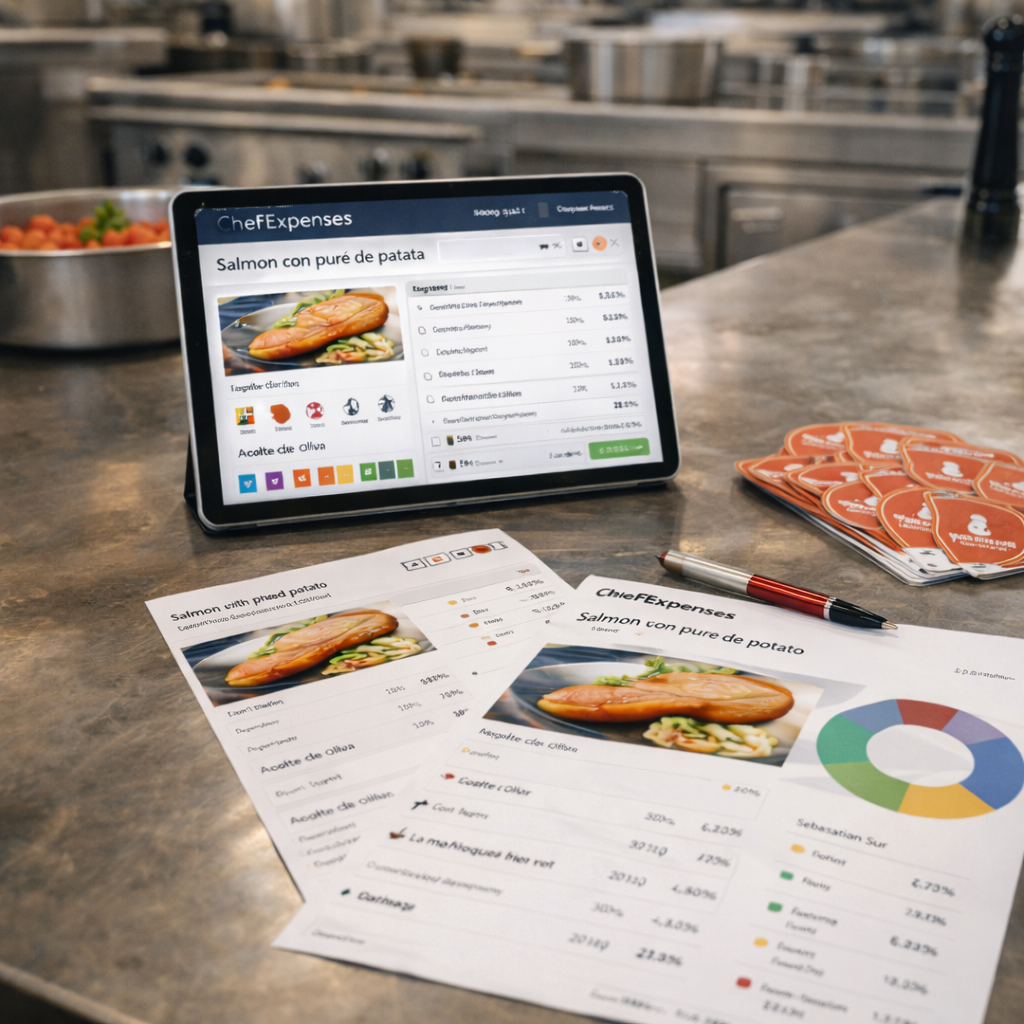 ChefExpenses: estandarización, alérgenos, fichas técnicas y ratio de venta
